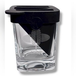 CORKCICLE Whiskey Wedge Lowball Glass Cedarbrook Golf Country Club Logo Etched